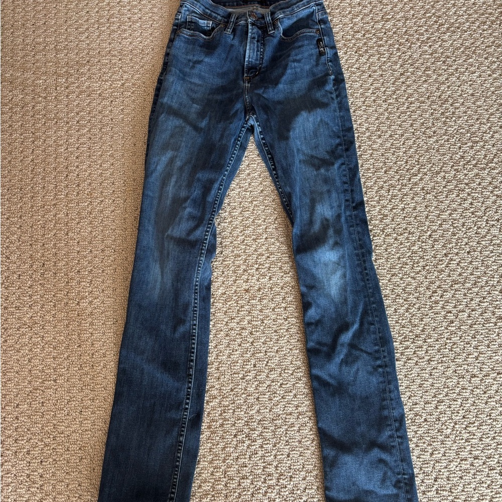 Women’s Silver Calley Straight Leg Blue Denim Jeans